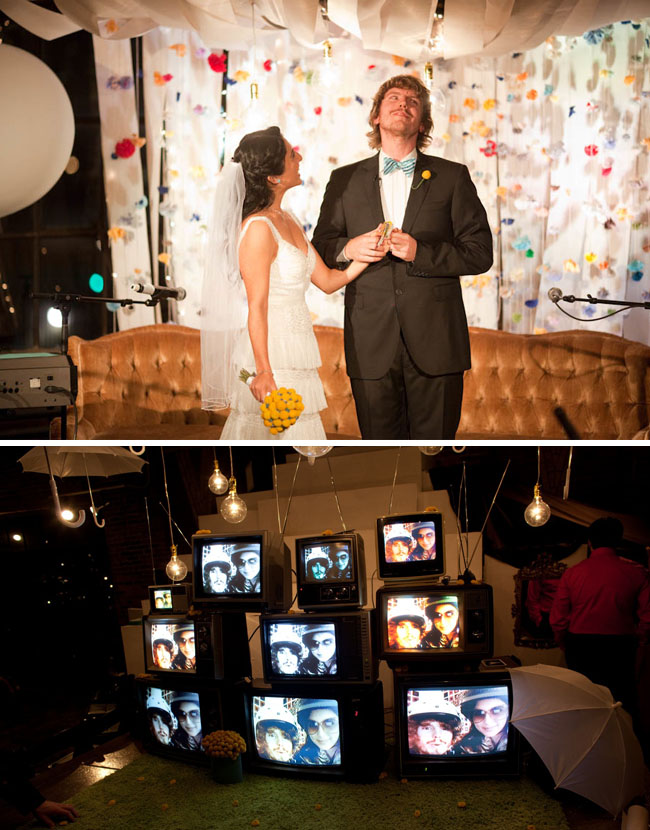 nashville wedding with tvs