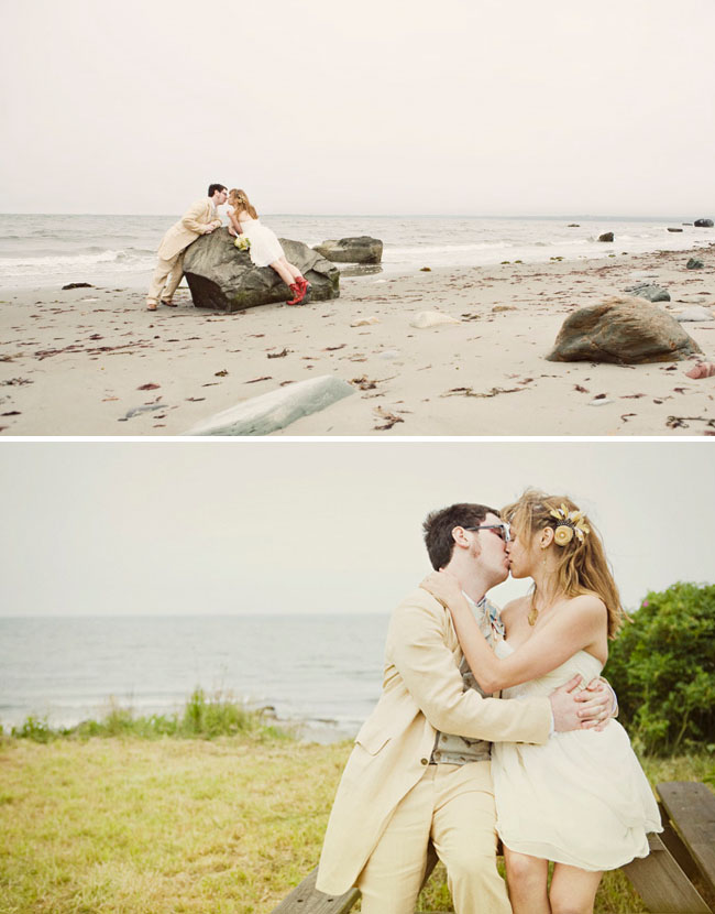 rhode island beach wedding We booked the first venue we looked at 