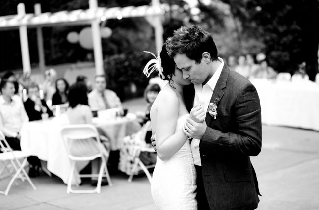 black and white rustic wedding