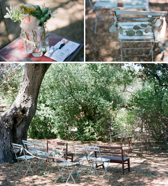 Outdoor wedding receptions and ceremonies can be beautiful at any time of