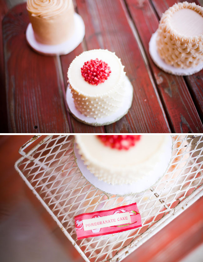 mini cakes for wedding The lovely Amber photo sent to us by her adoring