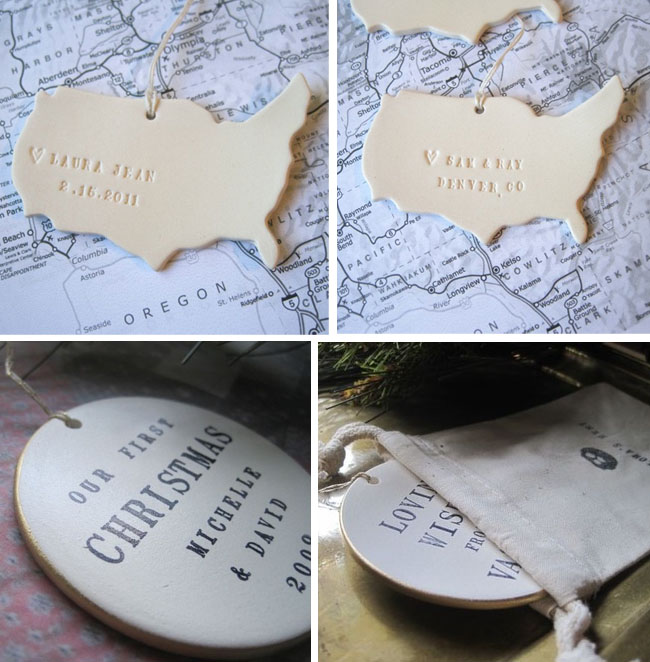 You can have your wedding date and location engraved with your names or an 