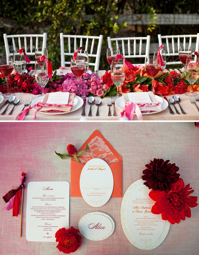 pink wedding reception flowers centerpiece