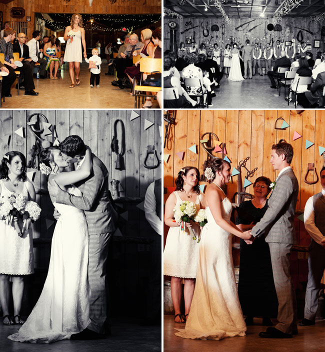 indoor wedding ceremony rustic Most memorable moment of your wedding day