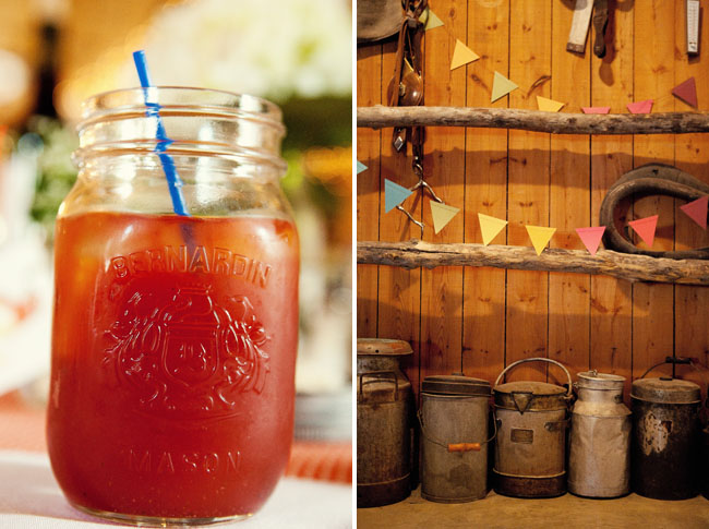 A Manitoba Caesar Canada's take on a Bloody Mary was served in a Mason jar