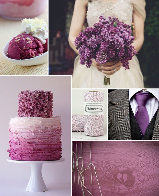 Is anyone incorporating lilacs into their wedding Lilac bouquet