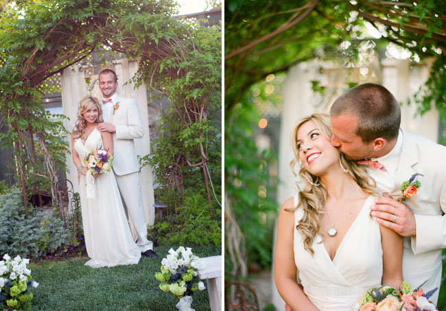 garden wedding How adorable are the vintage key boutonnieres