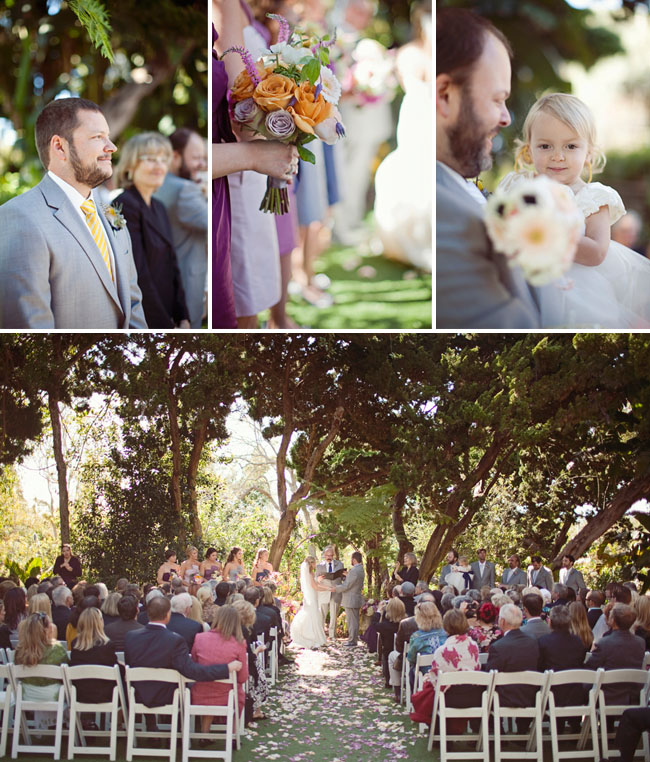 outdoor wedding ceremony Most memorable moment of your wedding day