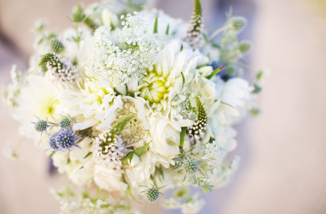 white and pale green bouquet wedding invitations chevron print
