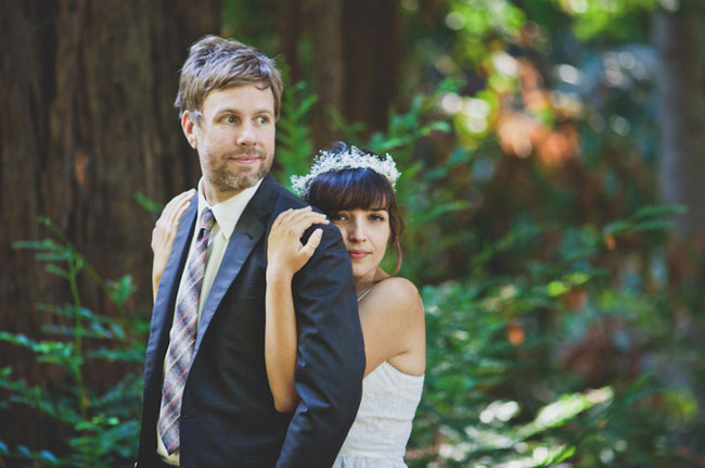 A Big Sur Whimsical Wedding in the Woods Green Wedding Shoes Wedding Blog