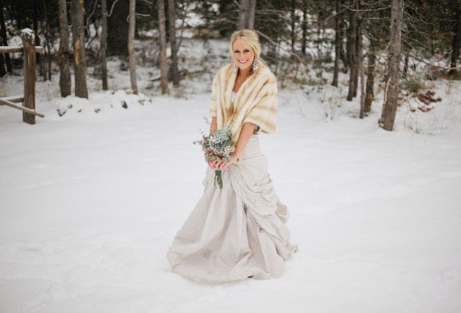 A Snowy Winter Wedding Green Wedding Shoes Wedding Blog Wedding Trends 