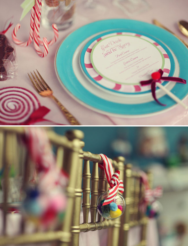 lollipop invitation candyland wedding inspiration