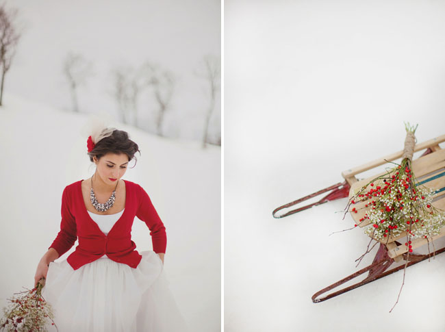 Winter Wedding Ideas Fun in the Snow