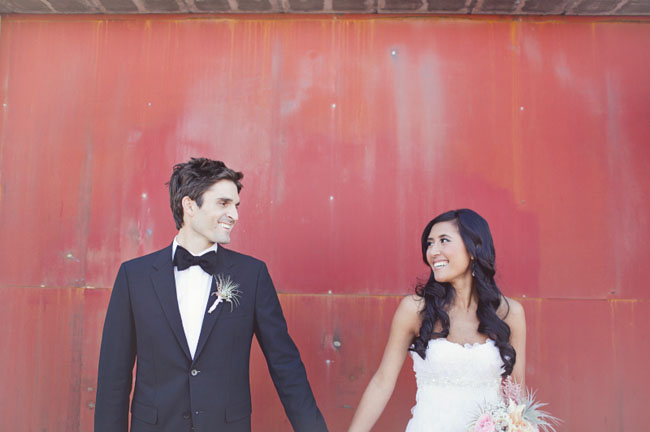 A Whimsical Wedding at the Smog Shoppe in Los Angeles Michelle Ryan