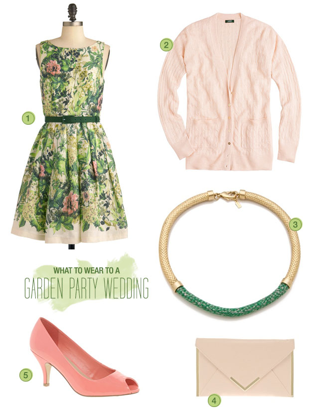 What To Wear To A Garden Wedding