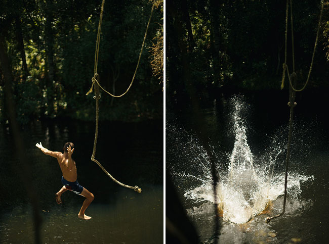 swing and swimming