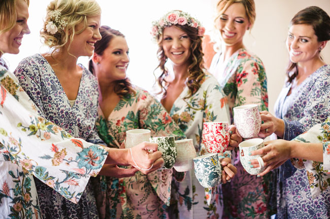 anthro bridesmaid mugs